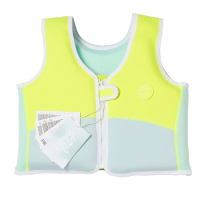 Chaleco Sunnylife  3 A 6 Años Salty Verde