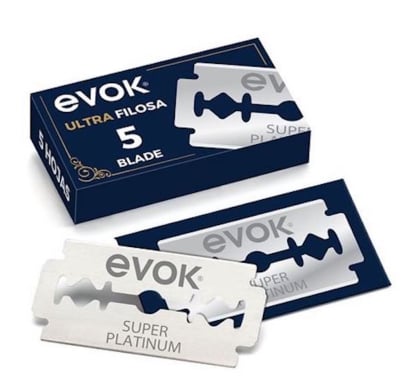 Hojas Para Afeitar Evok 5 Unidades