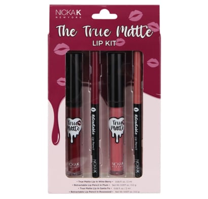Set Labiales Líquidos Nicka K Mate Mltm03