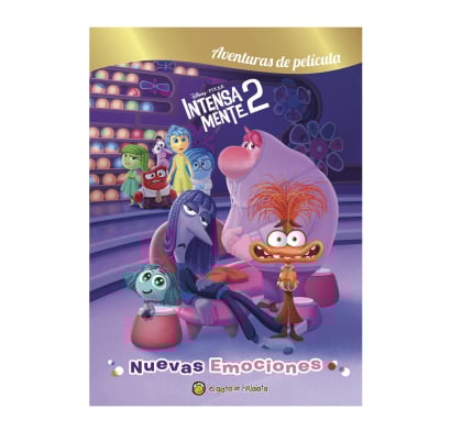 Libro Aventuras De Película Intensamente 2 - Nuevas Emociones
