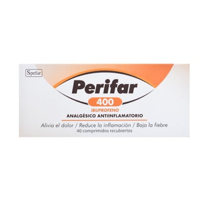 Perifar 400 Mg 40 Comprimidos Recubiertos