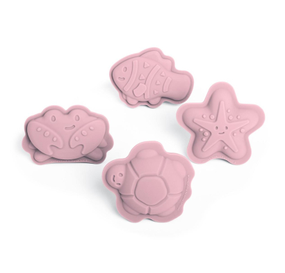 Juego Bigjigs Formas De Silicona Rosa