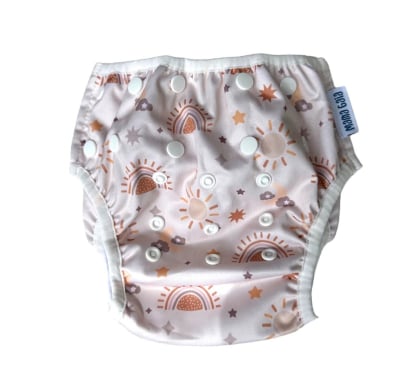 Pañal Reutilizable Mama Gaia para el Agua 4 a 17 Kg 1 Unidad