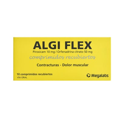 Algi Flex 10 Mg 10 Comprimidos Recubiertos