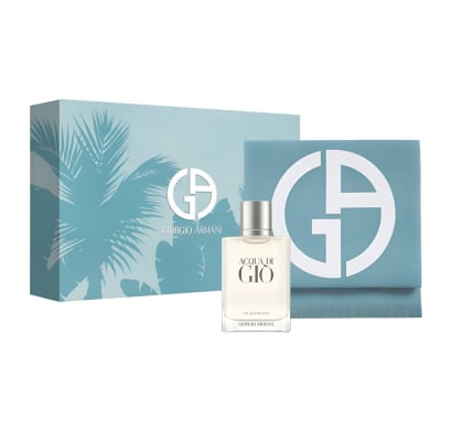 Cofre Giorgio Armani Perfume Aqua Di Gio Edt 100 Ml + Toalla
