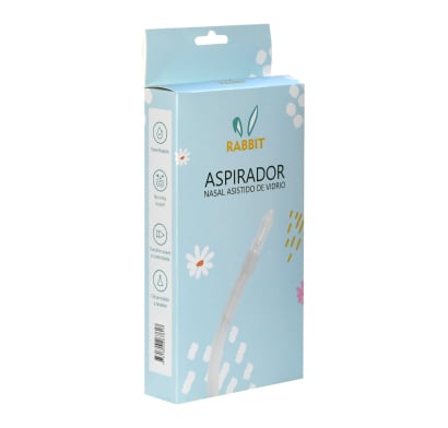 Aspirador Nasal Rabbit Asistido de Vidrio 