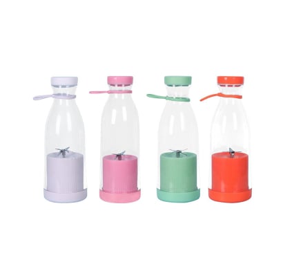 Botella Licuadora Farma Hogar Mini Juice 380 Ml 1 Unidad Colores Surtidos