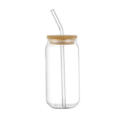 Vaso De Vidrio Farma Hogar Con Sorbito 500 Ml