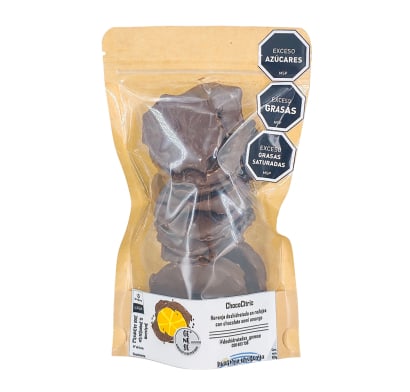 Naranja Con Chocolate Semi Amargo Genese 100 G