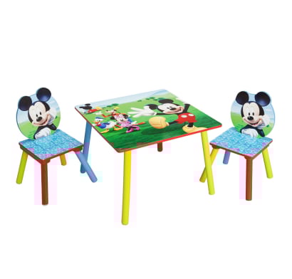 Juego De Mesa Y Sillas Disney Mickey