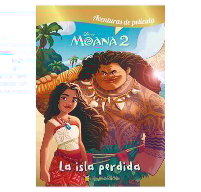 Libro Moana 2 La Isla Perdida Aventuras De Película 
