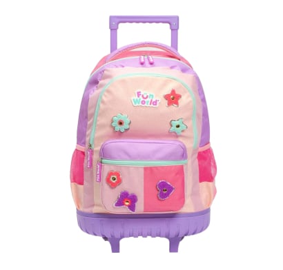 Mochila Con Carrito Fun World Patch Dyi