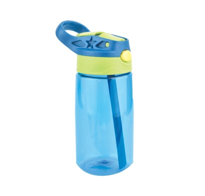 Botella Infantil Pico Automático Azul 500 Ml