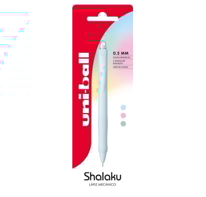 Portaminas Uni-ball Shalaku Pastel 0,5 Mm 1 Unidades Colores Surtidos