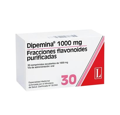 Dipemina 1000 Mg 30 Comprimidos Recubiertos