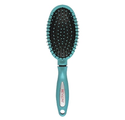 Cepillo Para El Pelo Revlon Cerdas Suaves Verde