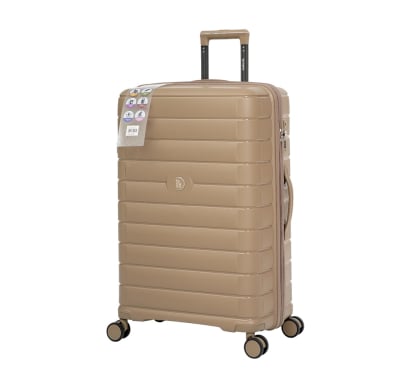 Valija Rígida Terrano Carry On Beige 56 X 36 X 24 Cm