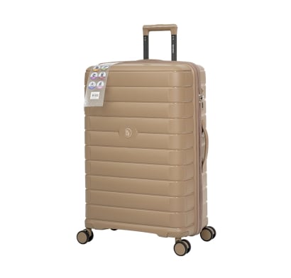 Valija Rígida Terrano Mediana Beige 66 X 44 X 27 Cm