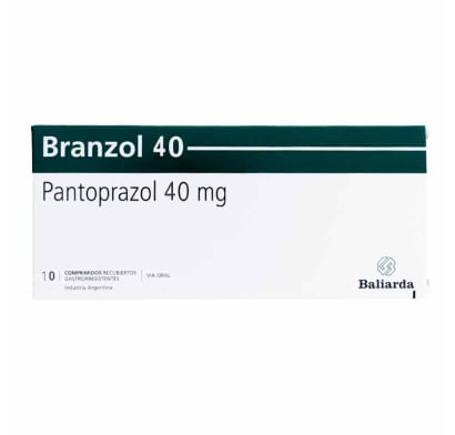 Branzol 40 Mg 10 Comprimidos Recubiertos