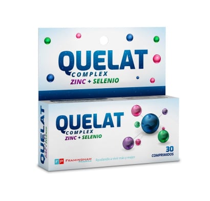 Quelat Complex 30 Comprimidos