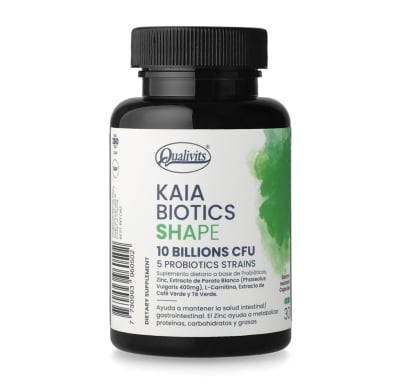 Probióticos Qualivits Kaia Biotics Shape 30 Cápsulas Gastroresistentes 