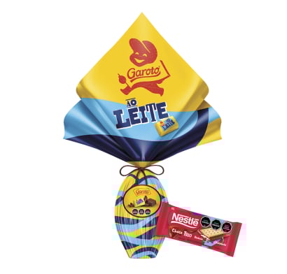 Huevo De Pascuas Garoto Chocolate Con Leche N°5 185 G
