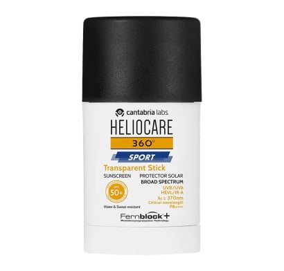 Protector Solar Heliocare 360° Sport Stick Transparente Fps50 25 G