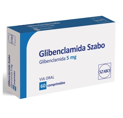 Glibenclamida Szabo 5 Mg 60 Comprimidos