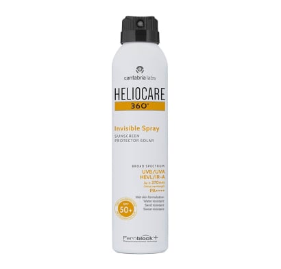 Protector Solar Heliocare 360° Spray Invisible Fps50 200 Ml