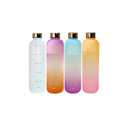 Botella Farma Fitness 1 L 1 Unidad Colores Surtidos