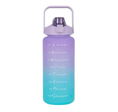 Botella Farma Fitness 2 L 1 Unidad Colores Surtidos