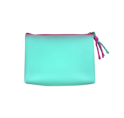 Neceser Top Chico Turquesa y Fucsia