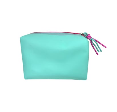 Neceser Top Grande Turquesa y Fucsia
