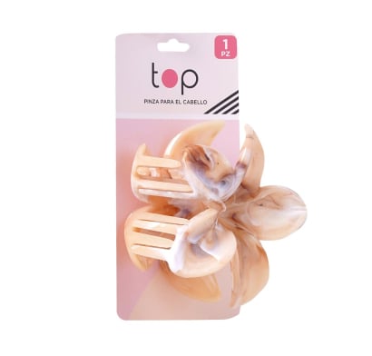 Pinza Para El Pelo Top Flor 1 Unidad Colores Surtidos