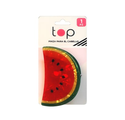 Pinza Para El Pelo Top Sandía 1 Unidad 