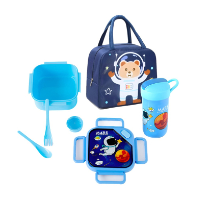 Lunchera Happy Paper Astronauta 6 Unidades