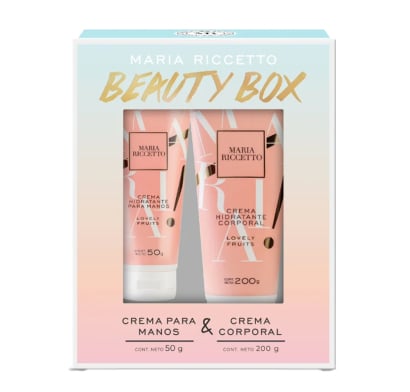 Beauty Box María Riccetto Crema De Manos 50 G + Crema Corporal Lovely Fruits 200 G