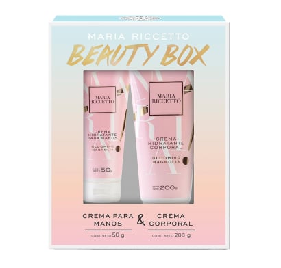 Beauty Box María Riccetto Crema De Manos 50 G + Crema Corporal Blooming Magnolia 200 G
