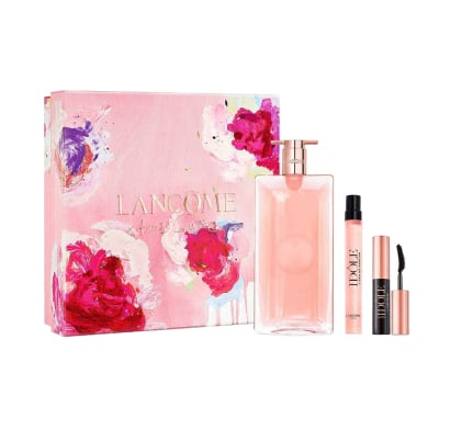 Cofre Lancôme Perfume Idôle 100 Ml + Mini Talla 10 Ml + Máscara De Pestañas Lash Idôle
