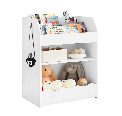Estantería Selecta 3 Niveles Mdf Blanca