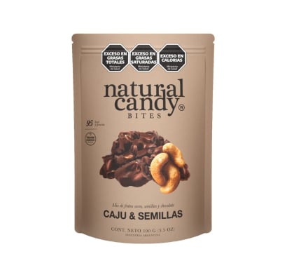 Granola Natural Candy Cajú y Semillas Bañadas 100 g 