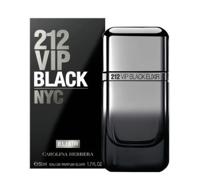 Perfume Carolina Herrera 212 Vip Black Elixir Edp 50 Ml