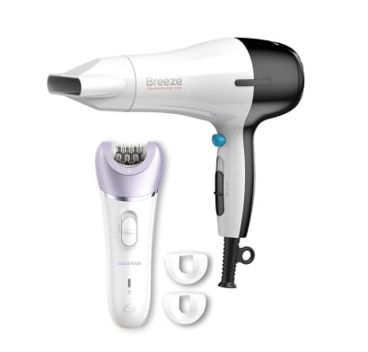 Combo Gama Depiladora Oasis + Secador Breeze 