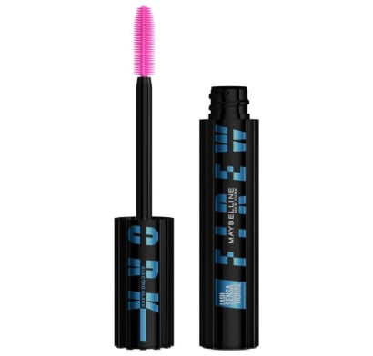 Máscara De Pestañas Maybelline Firework Electroblack Waterproof 