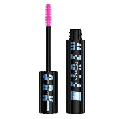 Máscara De Pestañas Maybelline Firework Electroblack Waterproof 