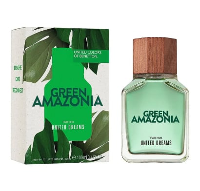 Perfume Benetton Green Amazonia Edt 100 Ml 