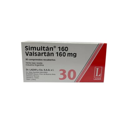 Simultan 160 Mg 30 Comprimidos Recubiertos