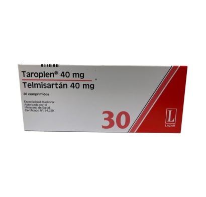 Taroplen 40 Mg 30 Comprimidos