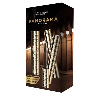 Pack L'oréal Máscara De Pestañas Panorama 2 Unidades