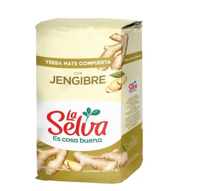 Yerba La Selva Con Jengibre 1 Kg